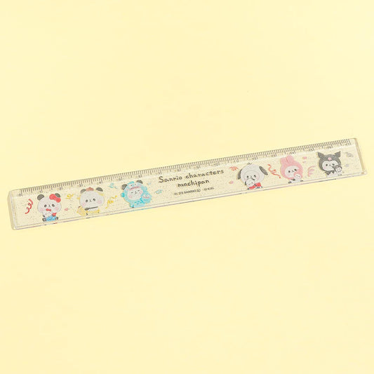 Sanrio Characters x Mochi Mochi Panda Costume Party Ruler