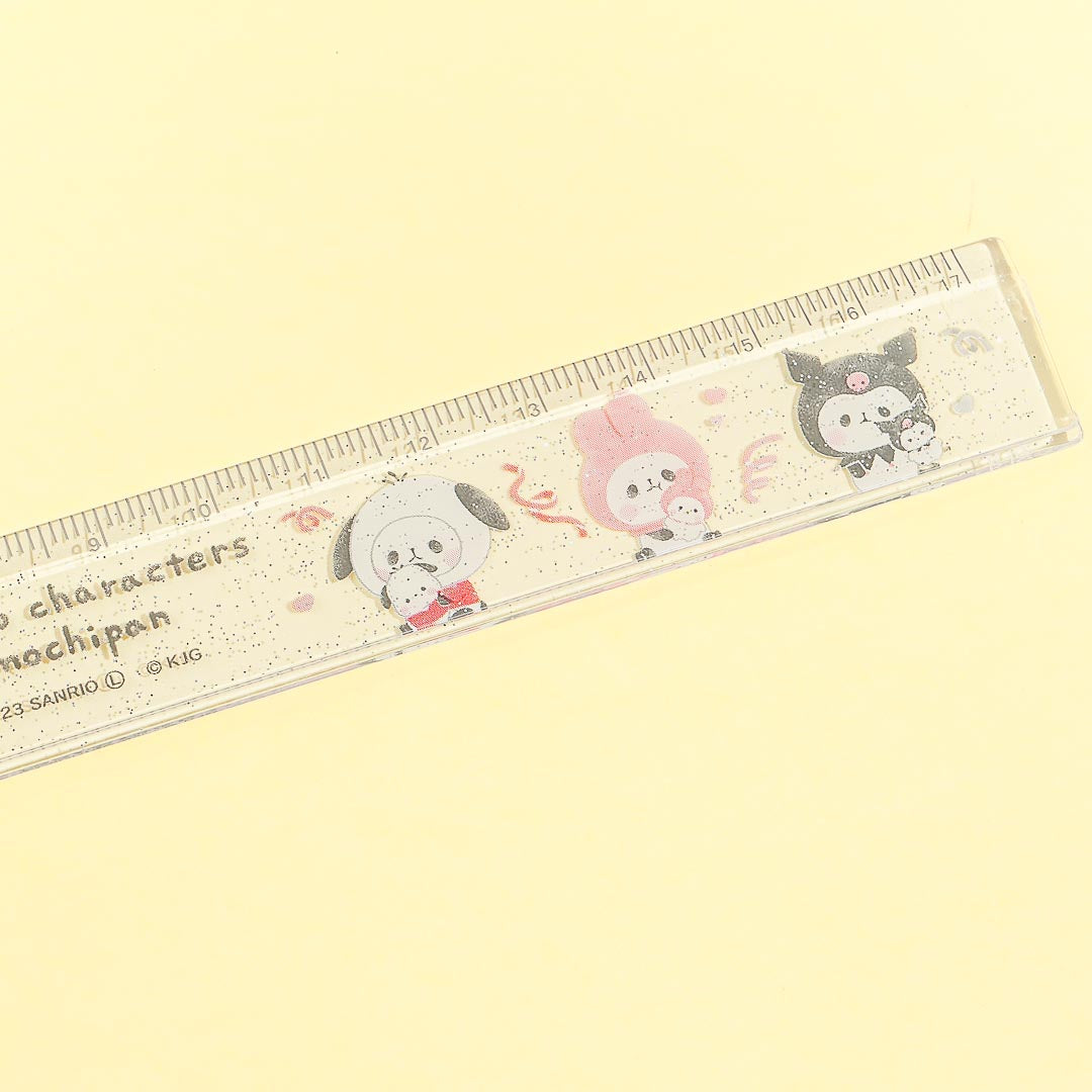 Sanrio Characters x Mochi Mochi Panda Costume Party Ruler