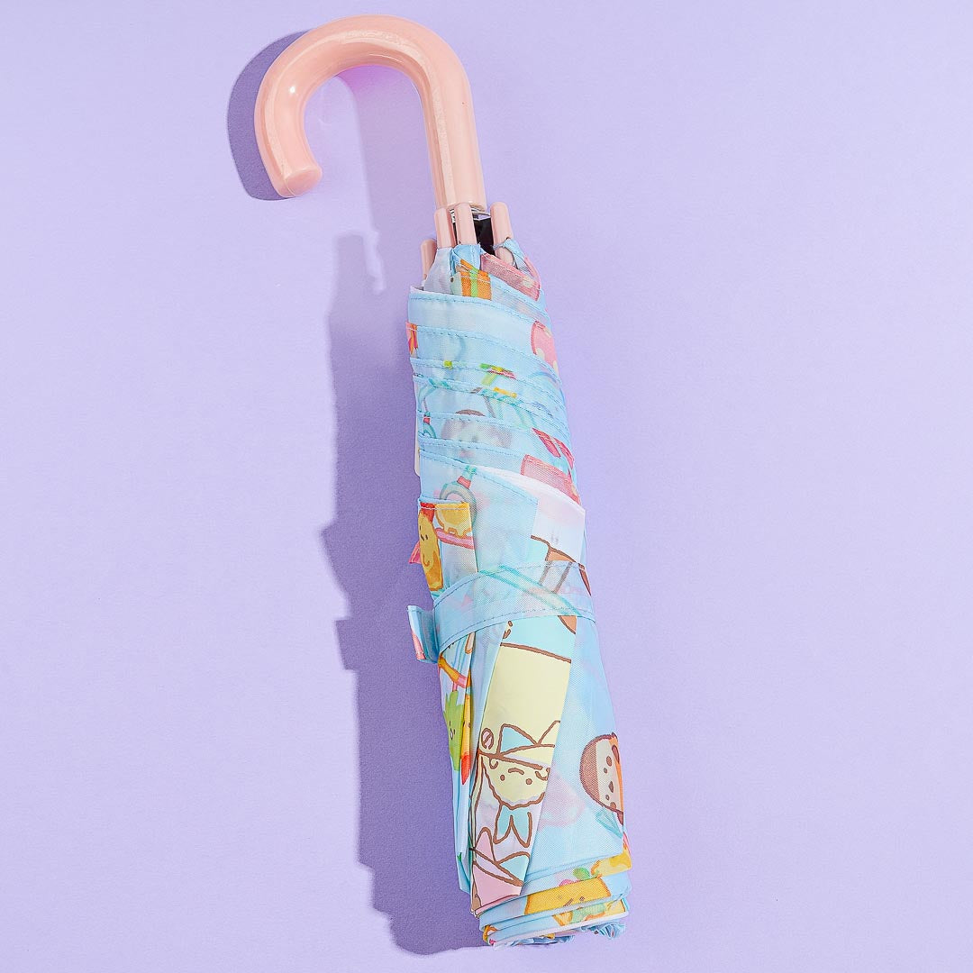 Sumikko Gurashi Flowery Folding Umbrella