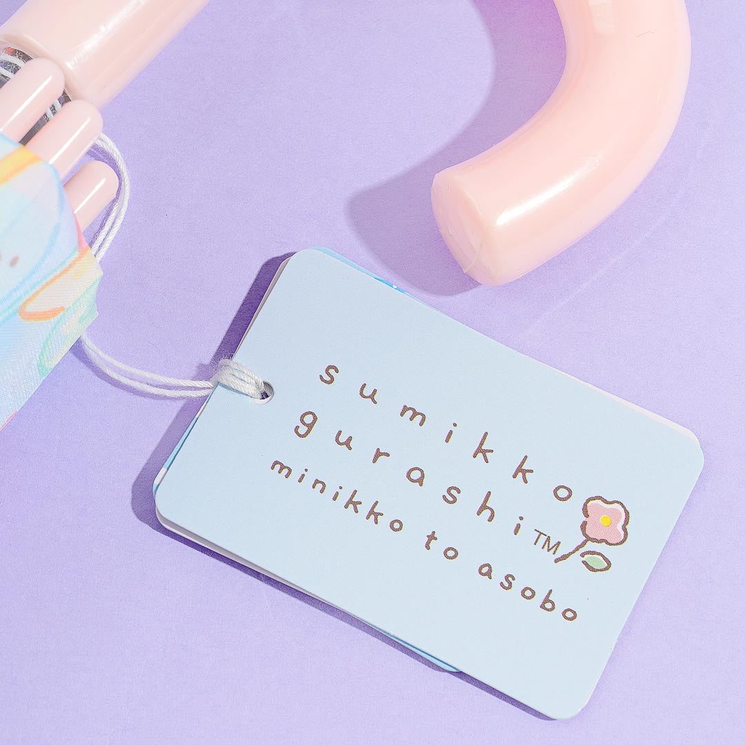 Sumikko Gurashi Flowery Folding Umbrella