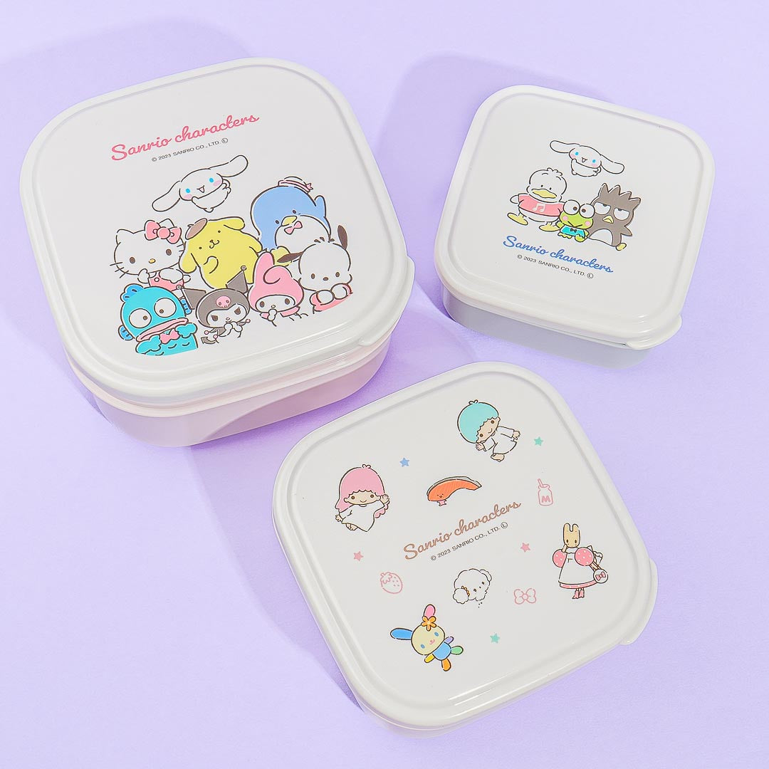 Sanrio Characters Food Container Set