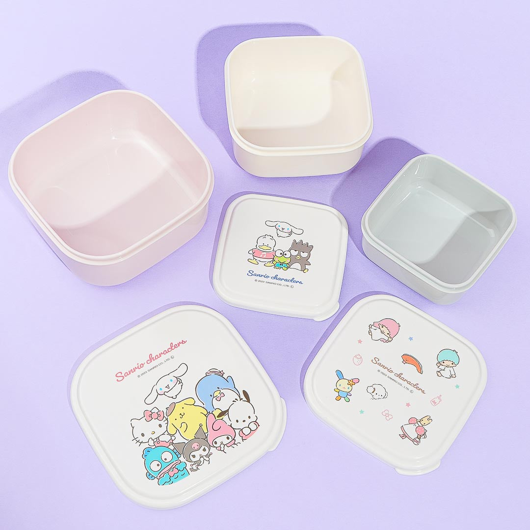 Sanrio Characters Food Container Set