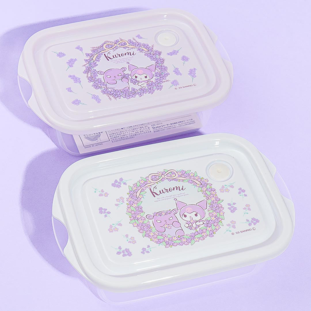Kuromi Lavender Harvest Food Container Set