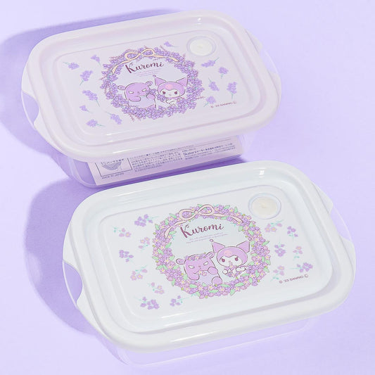 Kuromi Lavender Harvest Food Container Set