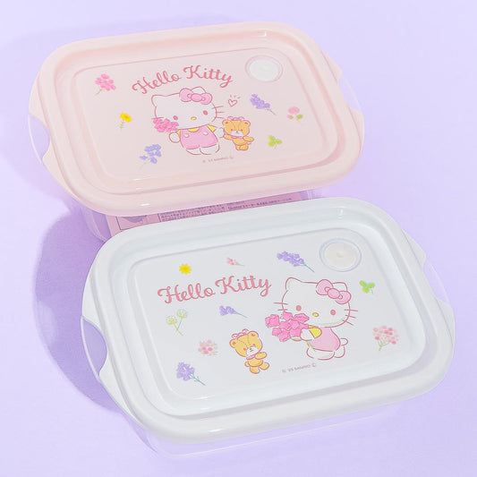 Hello Kitty Flower Harvest Food Container Set