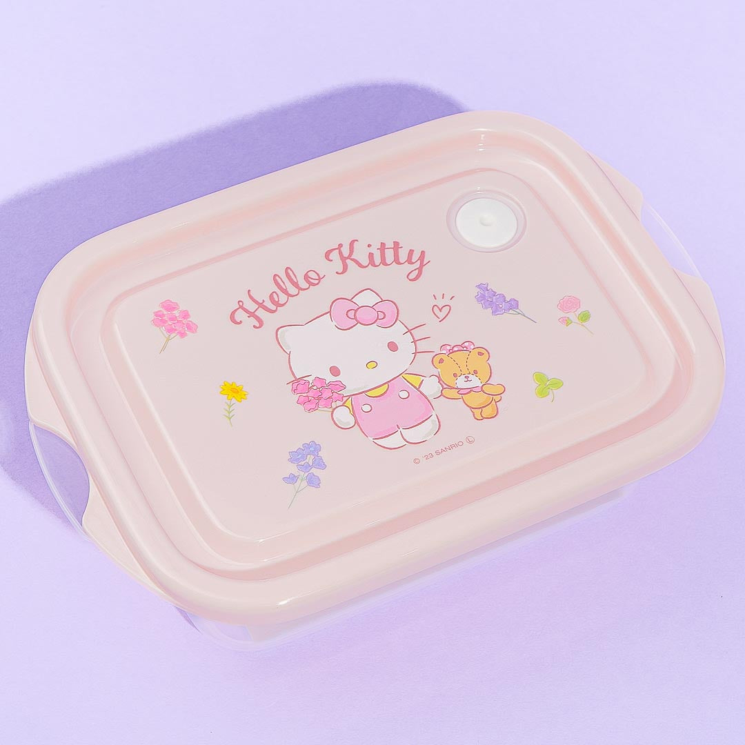Hello Kitty Flower Harvest Food Container Set
