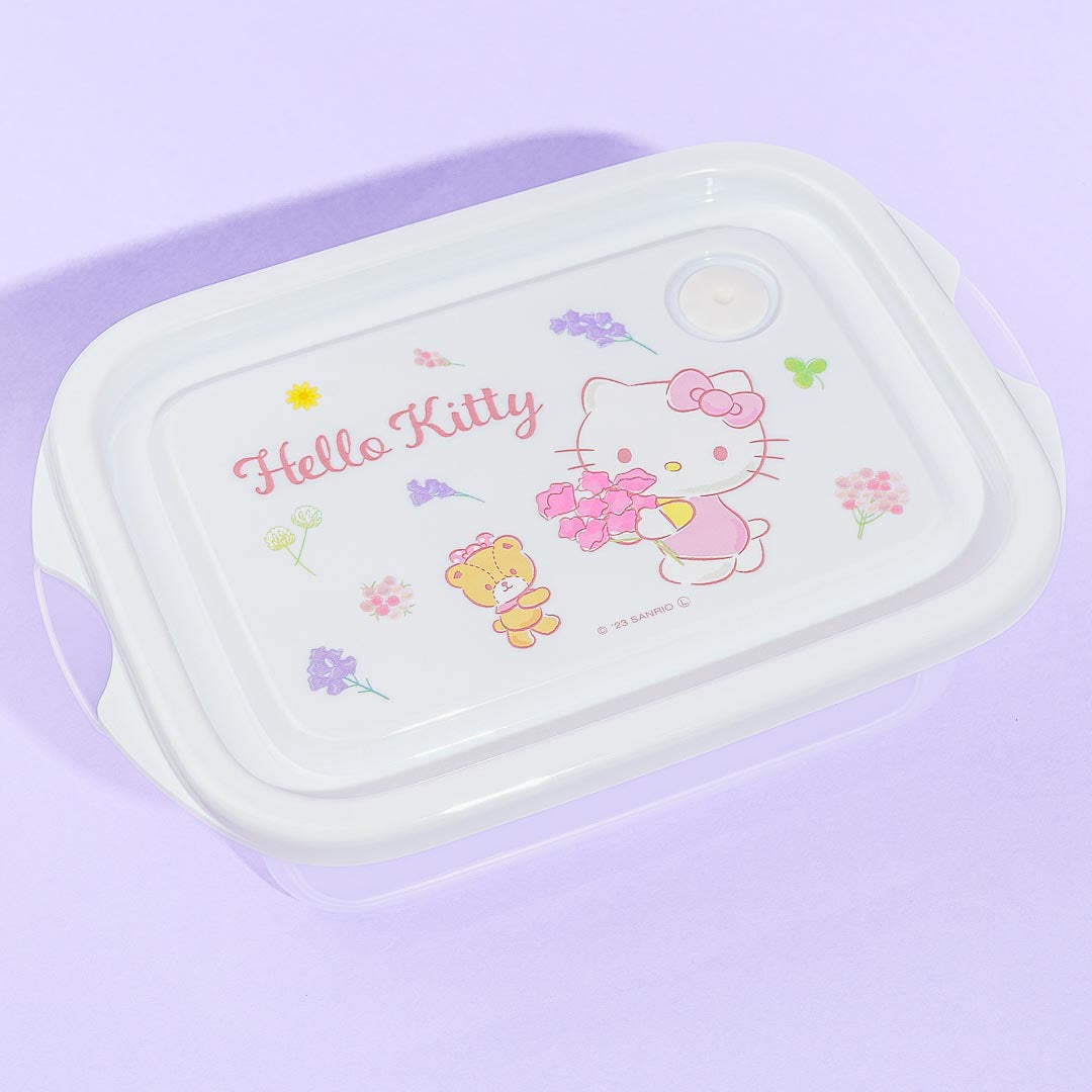 Hello Kitty Flower Harvest Food Container Set