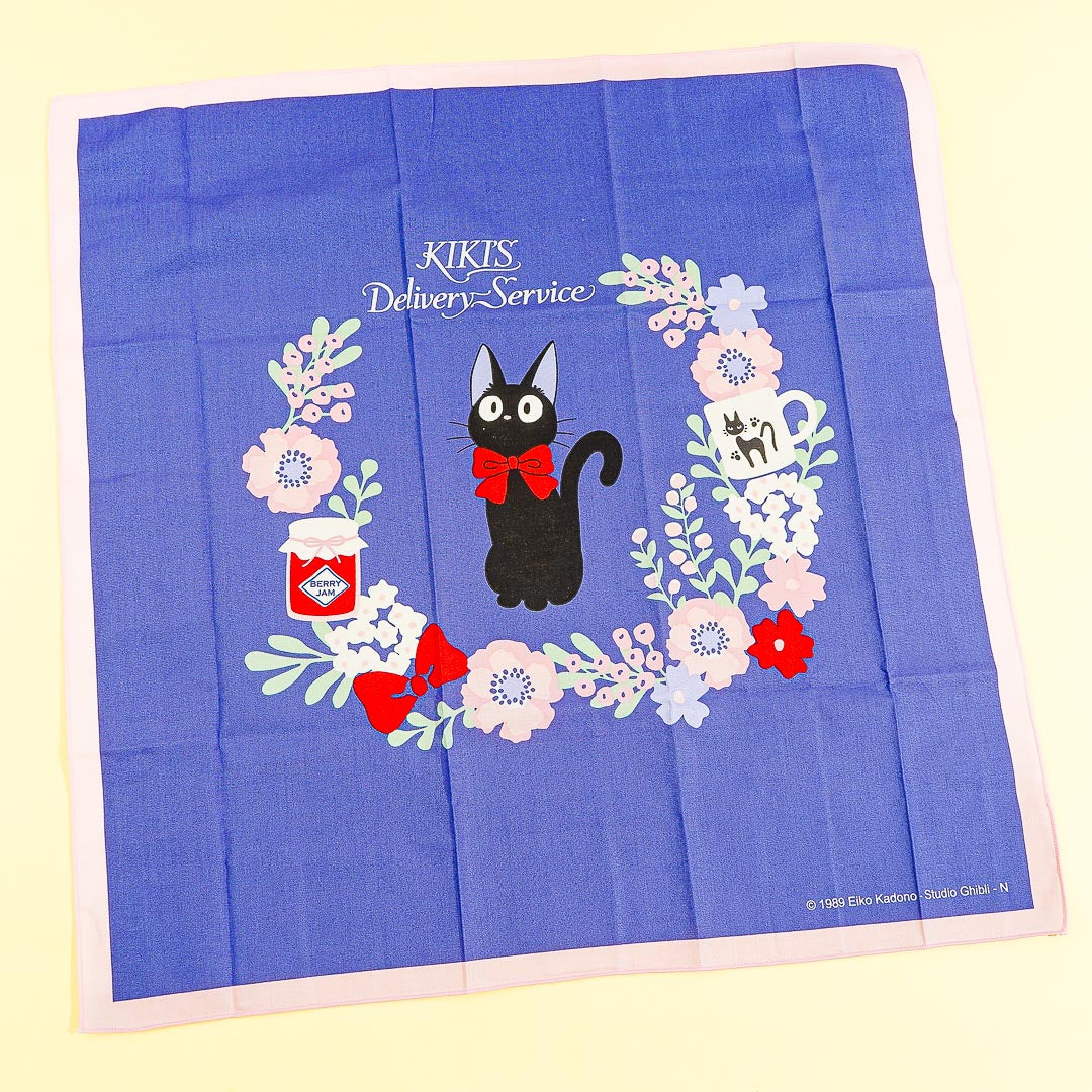 Kiki's Delivery Service Jiji Flower Wreath Lunch Cloth