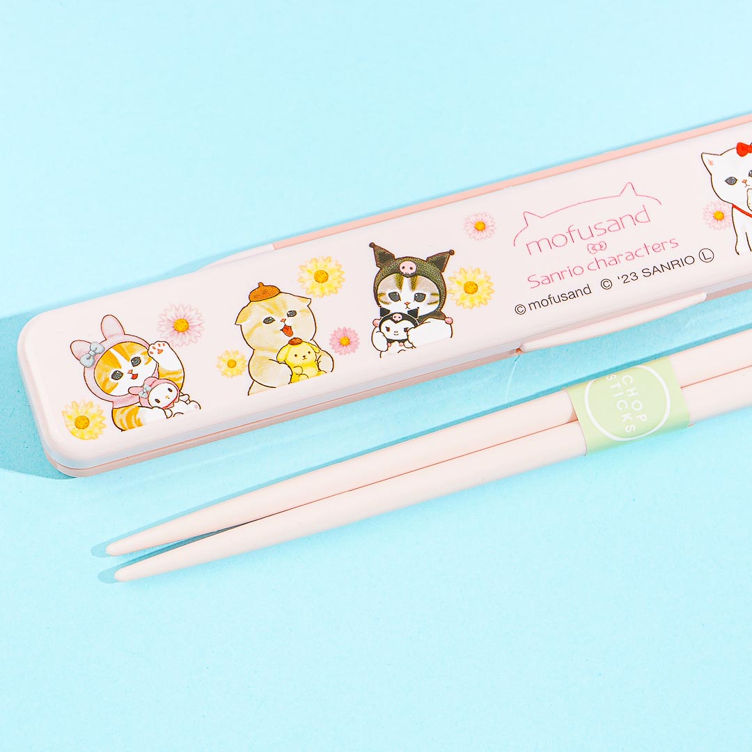 Mofusand x Sanrio Characters Chopsticks Set