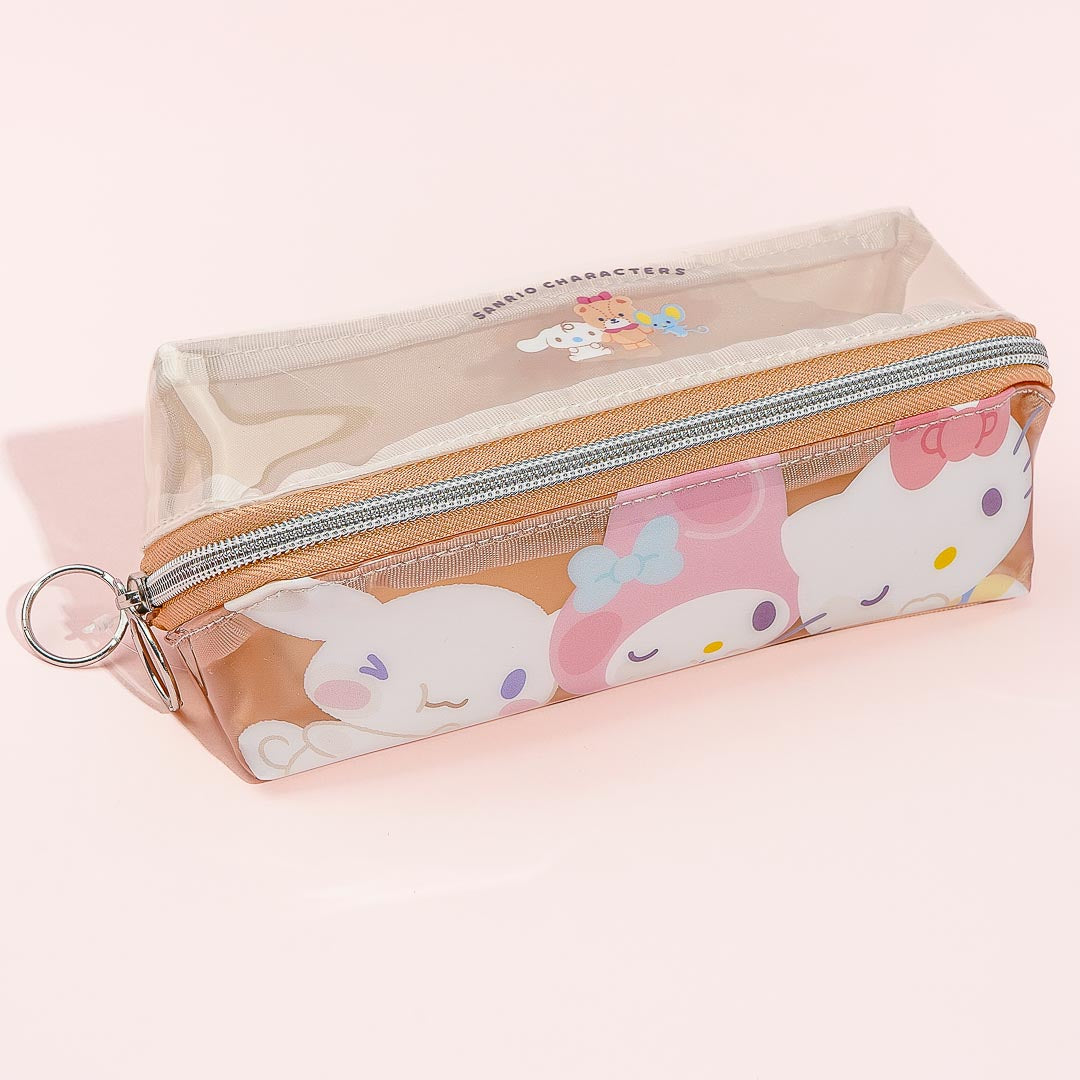 Sanrio Characters Wink Mesh Box Pencil Case
