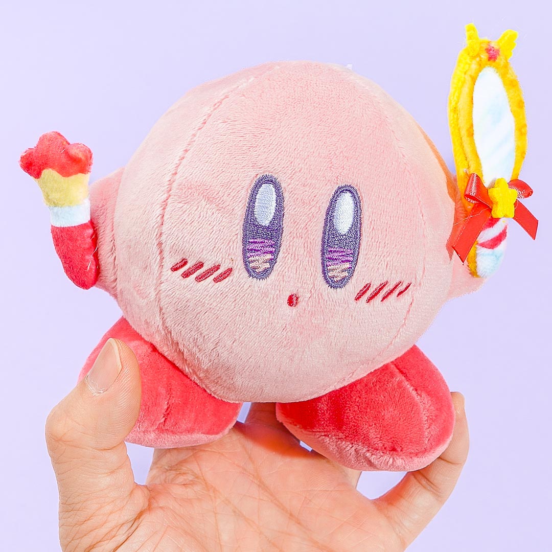 Kirby Happy Morning Plushie - Makeup / Medium