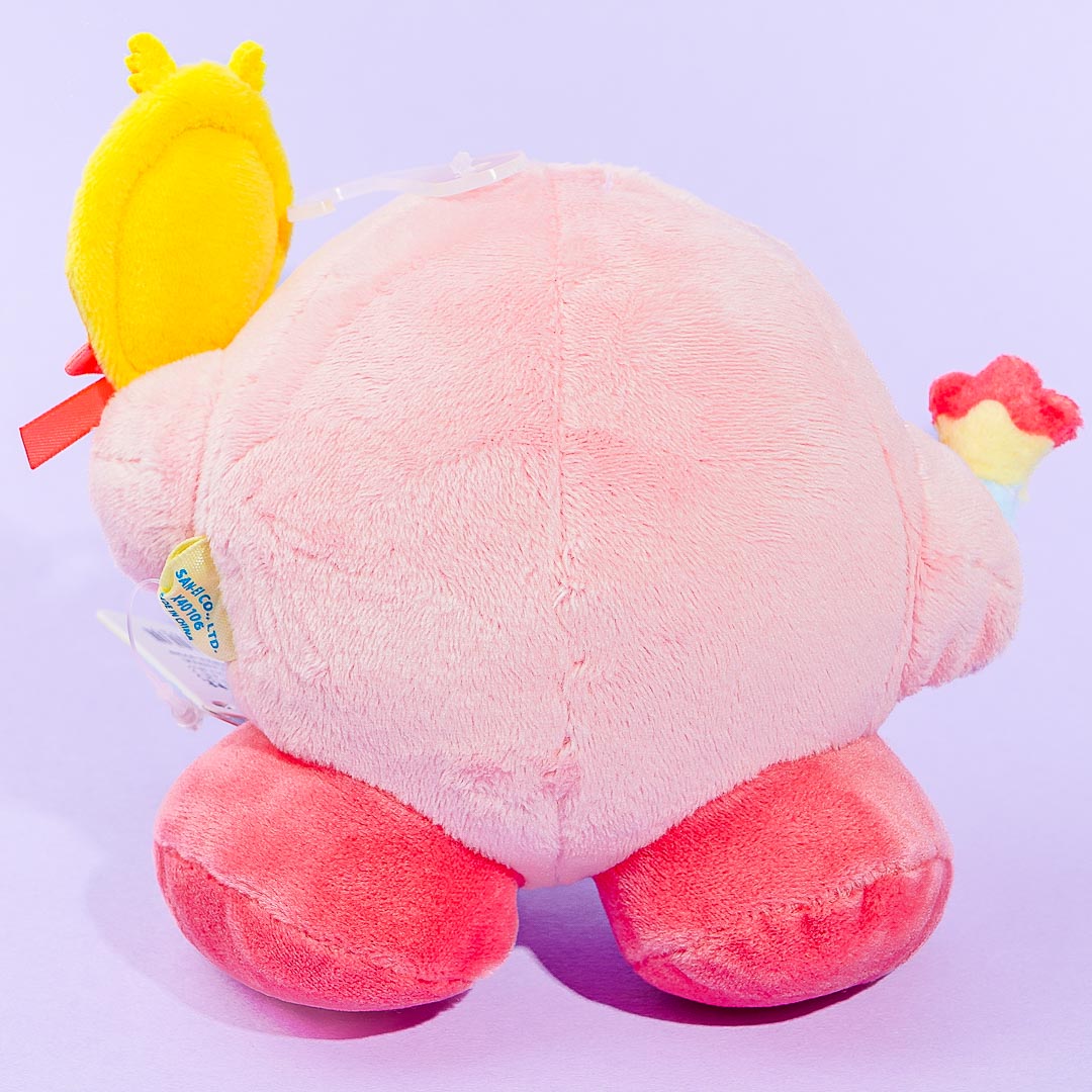 Kirby Happy Morning Plushie - Makeup / Medium