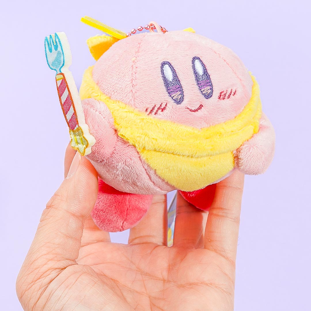 Kirby Happy Morning Plushie - Breakfast / Medium