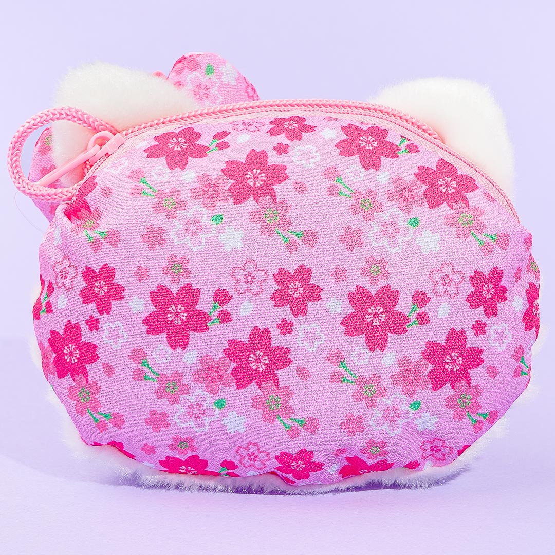 Hello Kitty Sakura Kimono Face Pochette With Strap