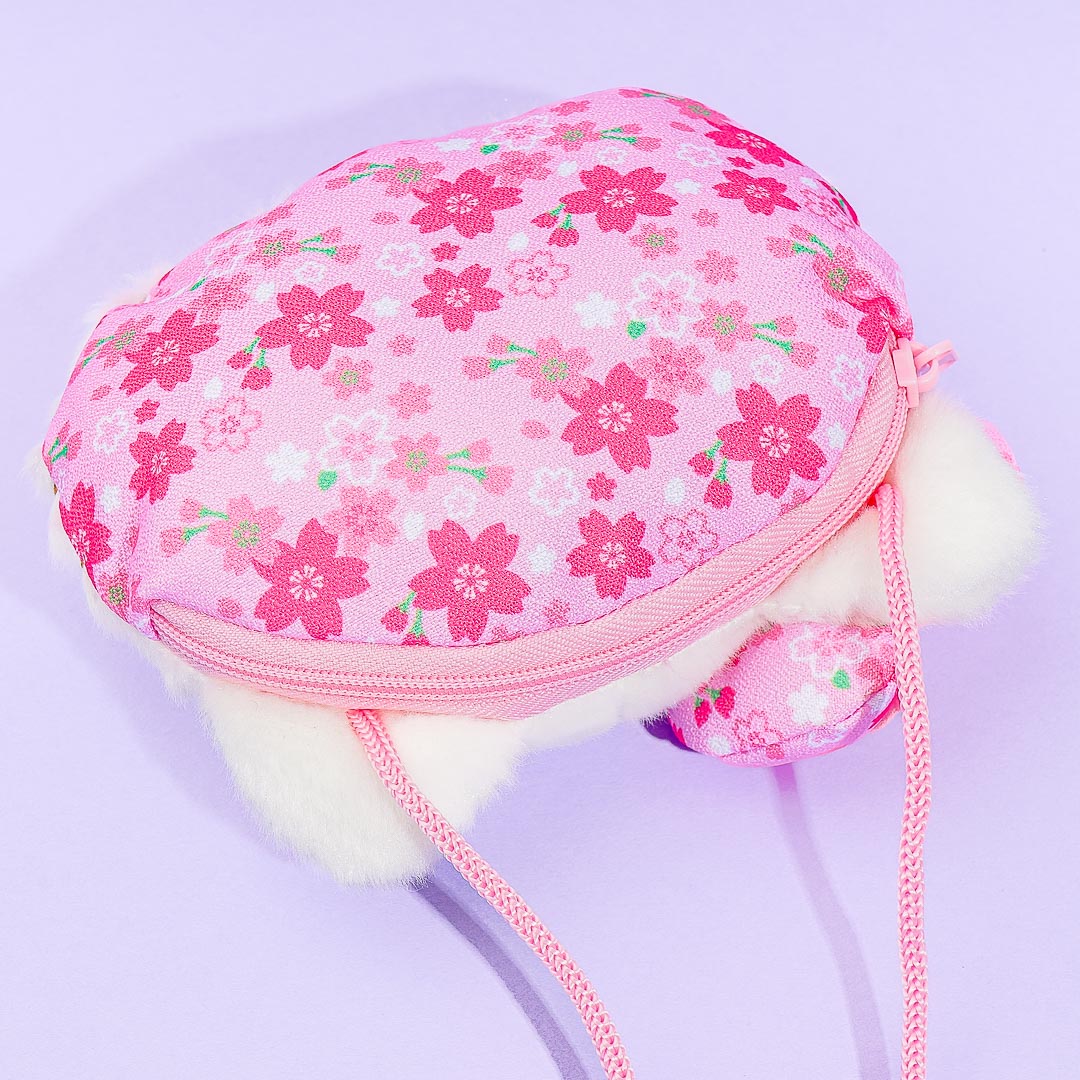 Hello Kitty Sakura Kimono Face Pochette With Strap