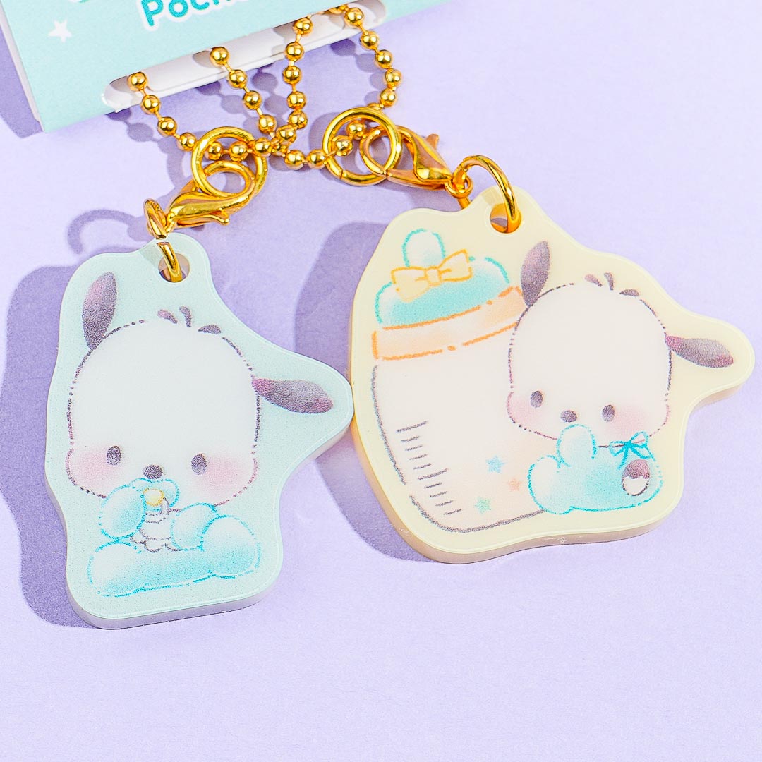 Pochacco Nikoichi Baby Magnet Charm Set - 2 pcs
