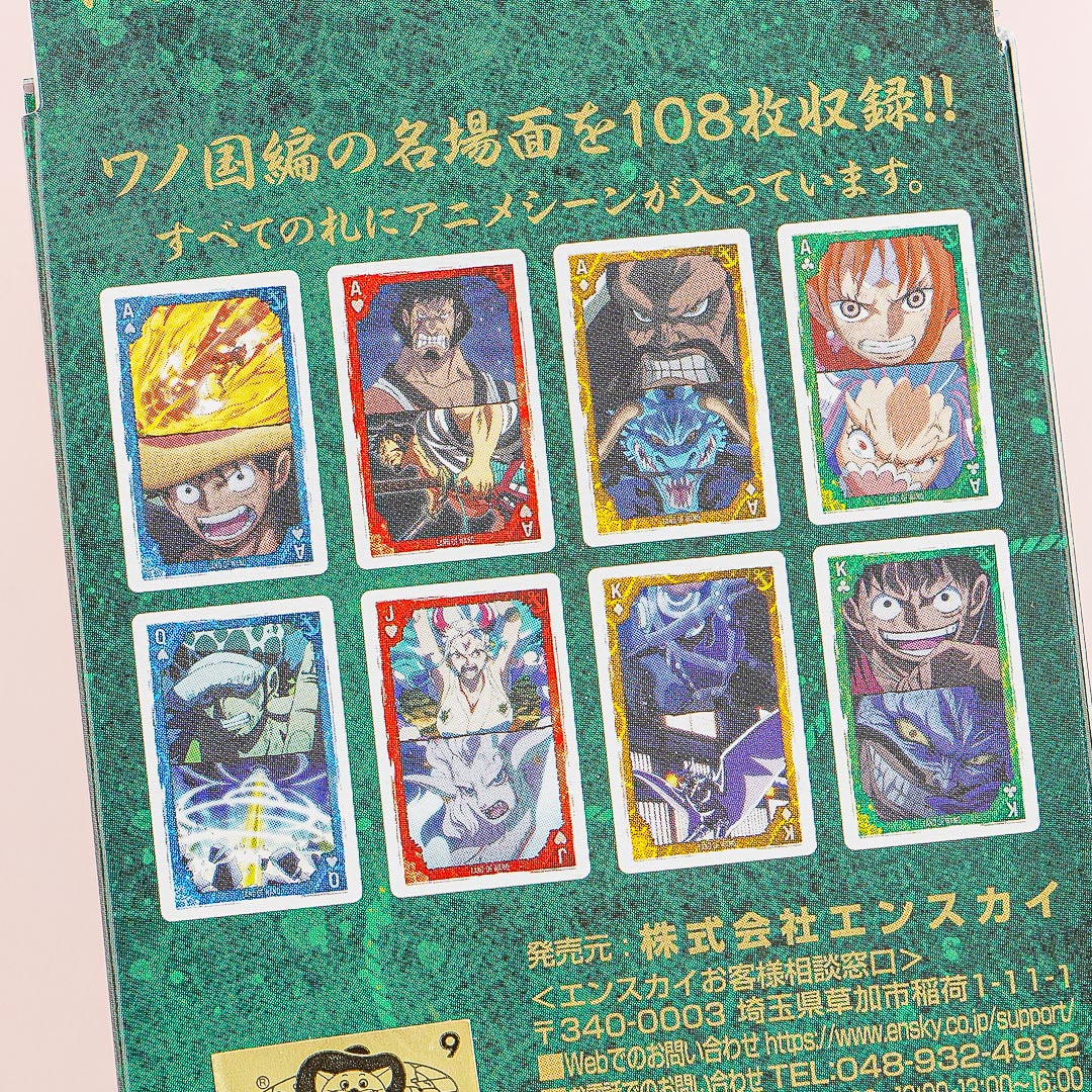 One Piece Wano Country Playing Cards