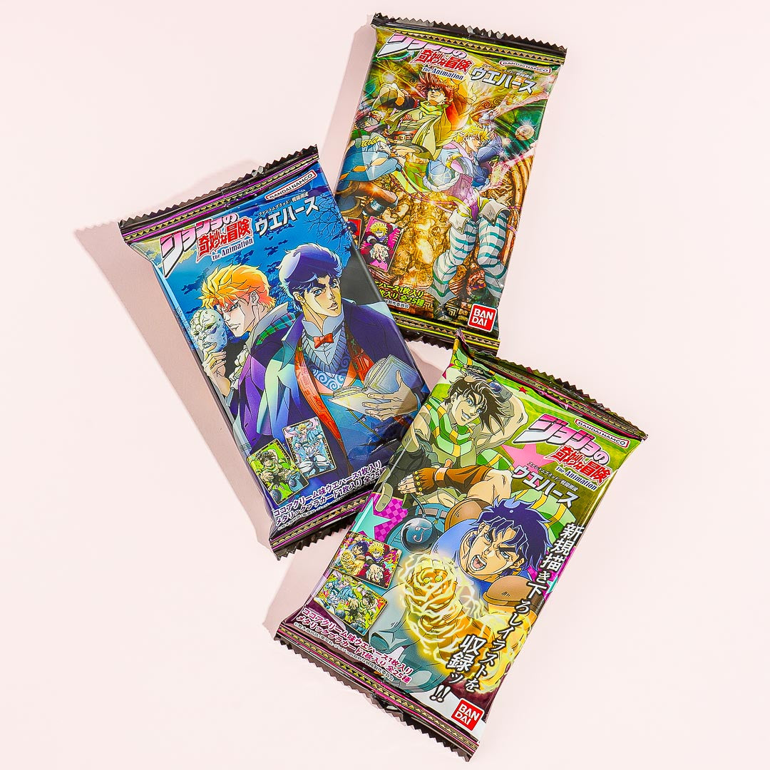 JoJo's Bizarre Adventure Phantom Blood & Battle Tendency Wafer With Card