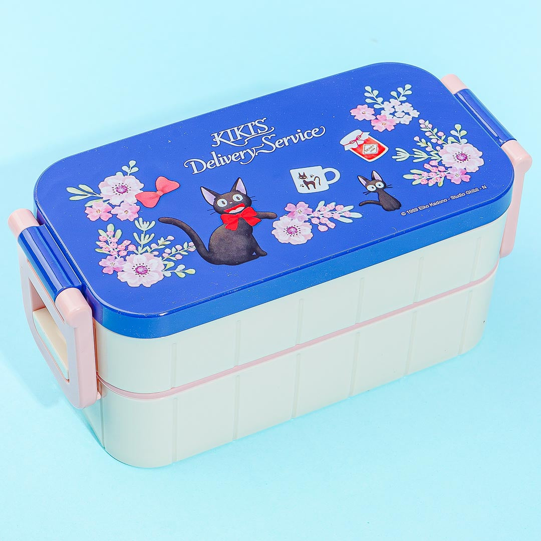 Kiki’s Delivery Service Jiji Spring Blooms Stackable Bento Set