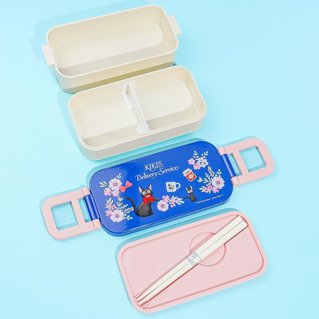 Kiki’s Delivery Service Jiji Spring Blooms Stackable Bento Set