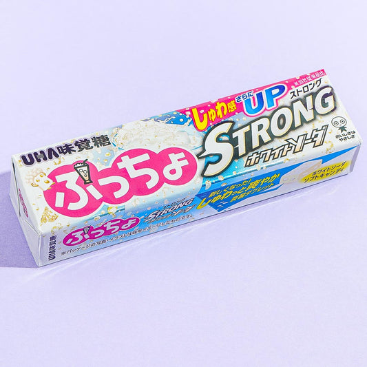 Puccho Chewy Candy - Strong White Soda Drink