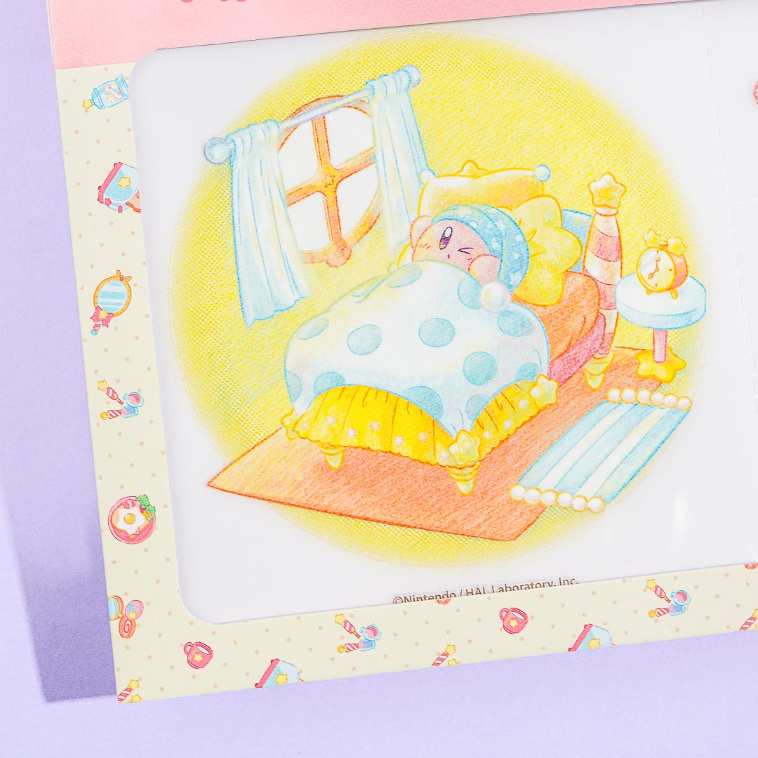 Kirby Happy Morning Iron-On Stickers