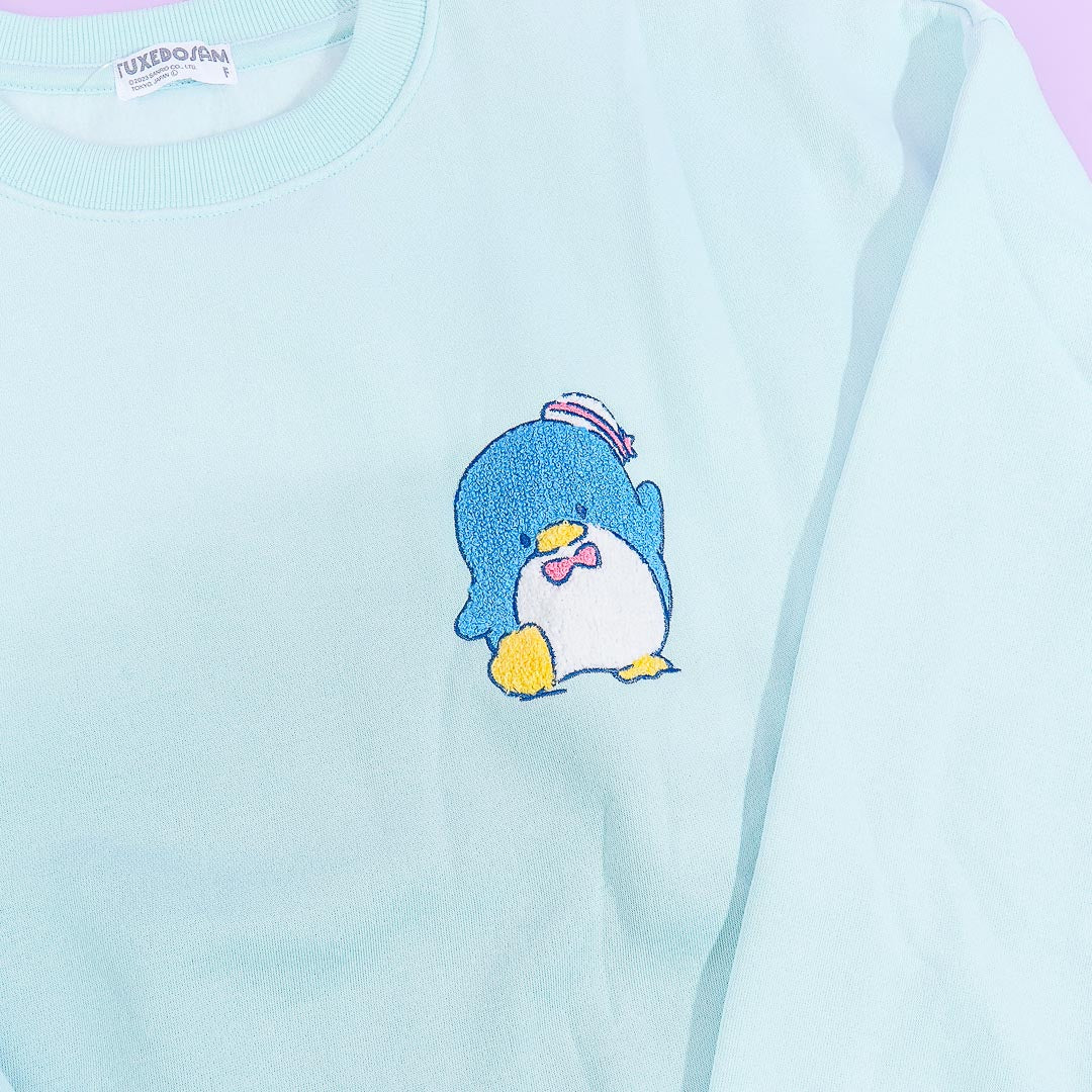 Tuxedosam Sweatshirt - Light Blue