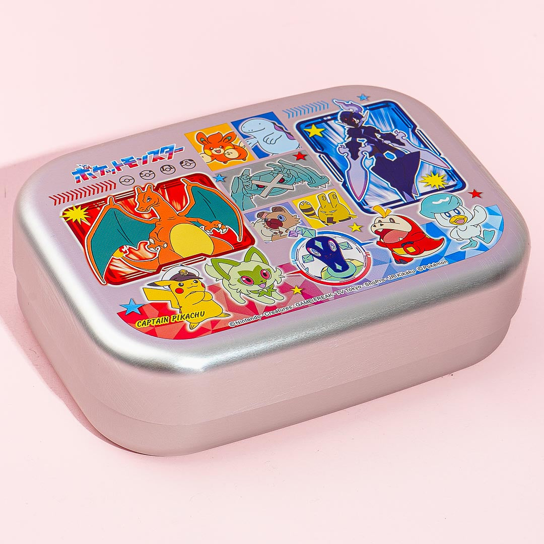 Pokemon Team Aluminum Lunch Box