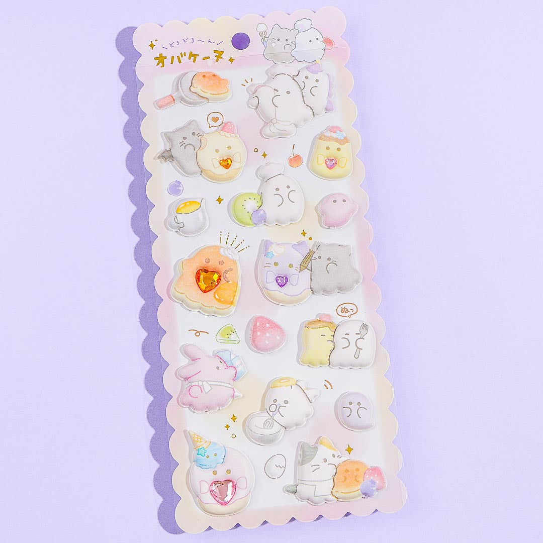 Obakenu Jewel Bakers Mochimochi Marshmallow Seals