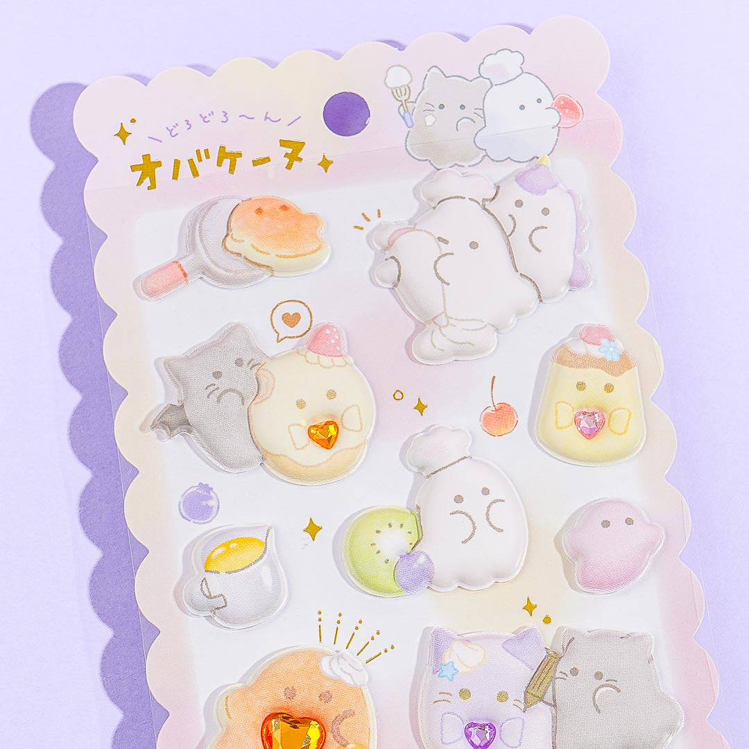 Obakenu Jewel Bakers Mochimochi Marshmallow Seals