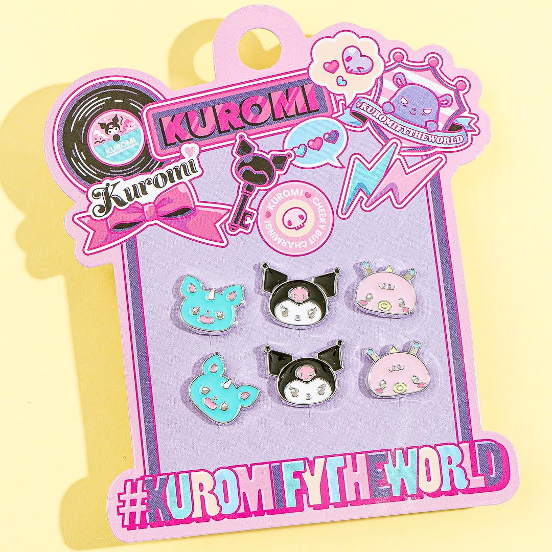 Kuromi #Kuromiftheworld Earring Set