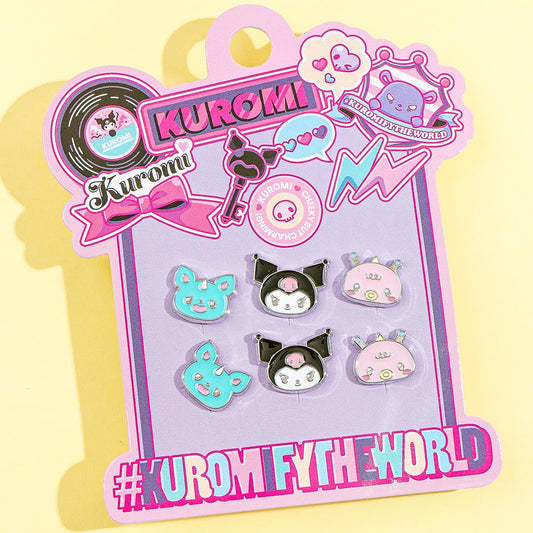 Kuromi #Kuromiftheworld Earring Set