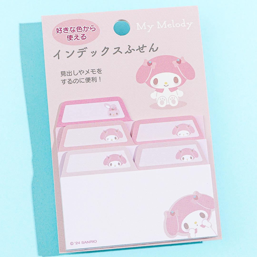 My Melody Index Memo Pad Set