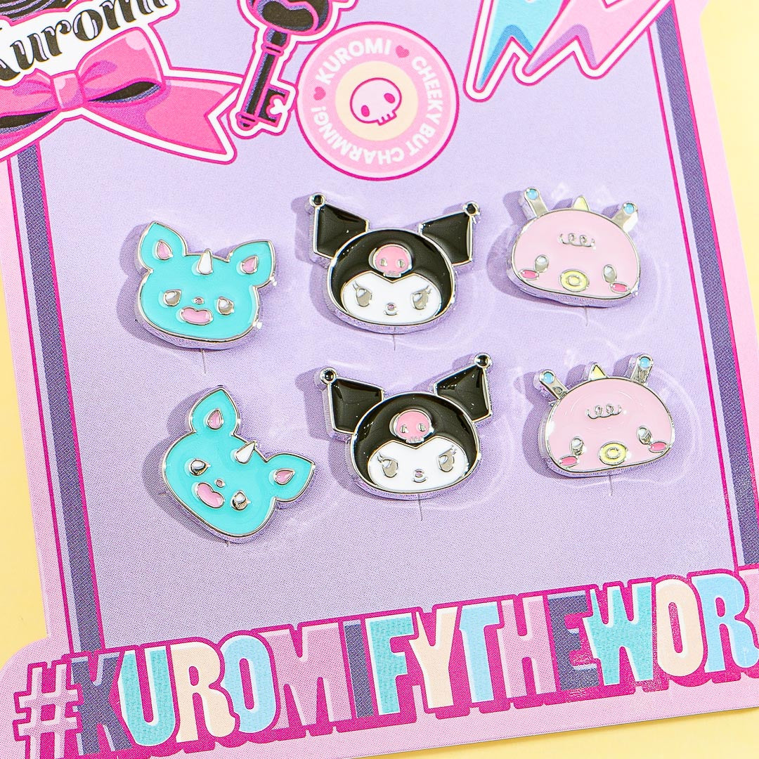 Kuromi #Kuromiftheworld Earring Set