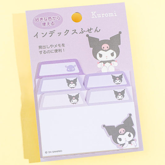 Kuromi Index Memo Pad Set