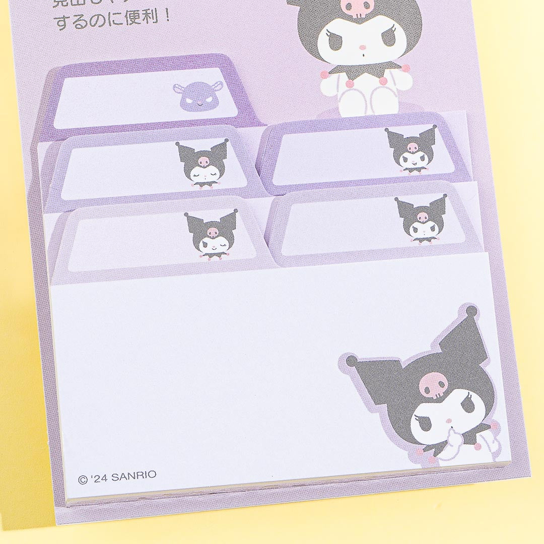 Kuromi Index Memo Pad Set