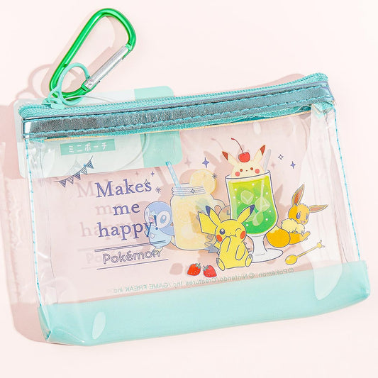 Pokemon Happy Drink Flat Pouch