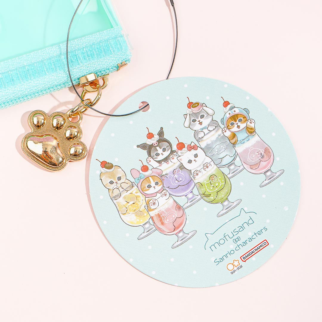 Mofusand x Sanrio Characters Soda Flat Pouch