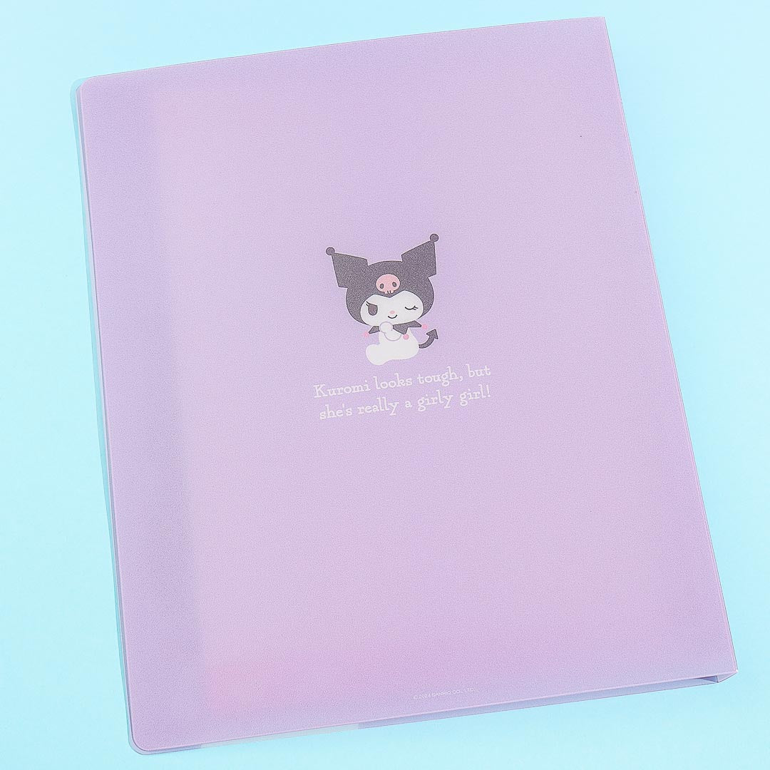 Kuromi Curious Rabbit B5 Loose-Leaf Binder Folder