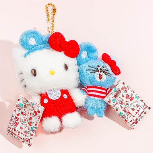 Swimmer x Sanrio Characters Plushie Charm - Hello Kitty