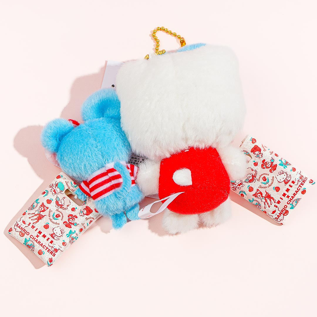 Swimmer x Sanrio Characters Plushie Charm - Hello Kitty