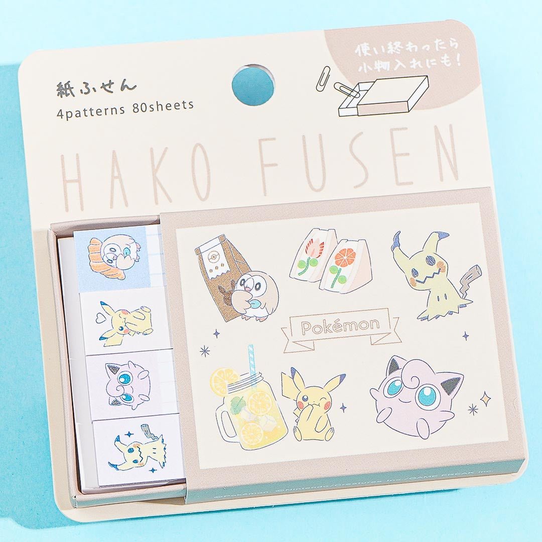 Pokemon Matchbox Hako Fusen Sticky Notes