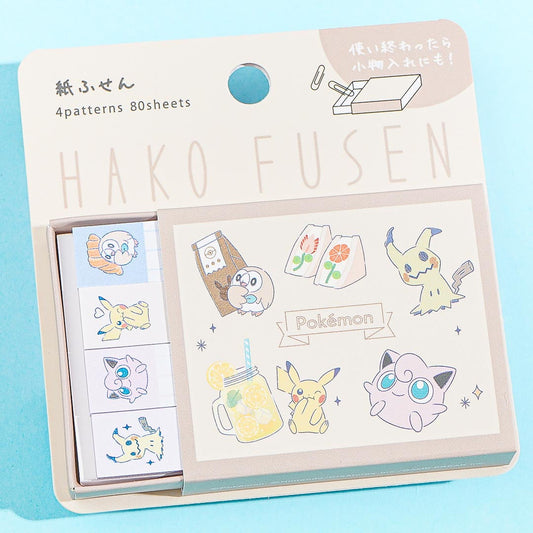 Pokemon Matchbox Hako Fusen Sticky Notes