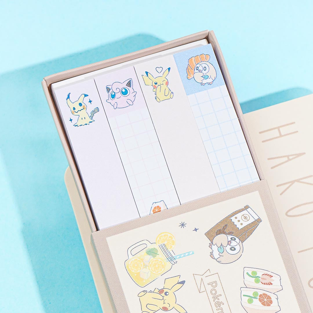 Pokemon Matchbox Hako Fusen Sticky Notes