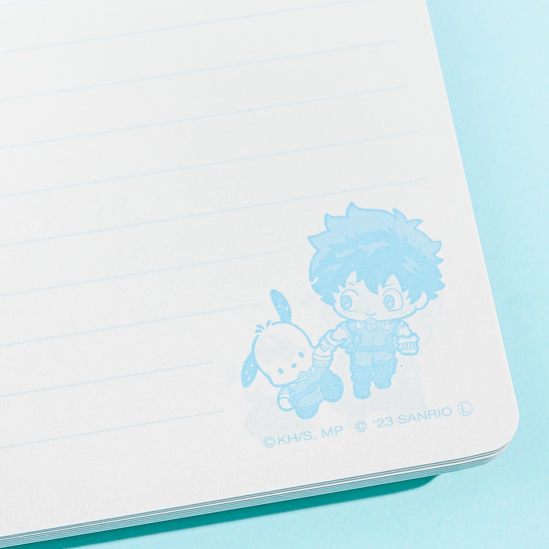My Hero Academia x Sanrio Characters B6 Spiral Notebook