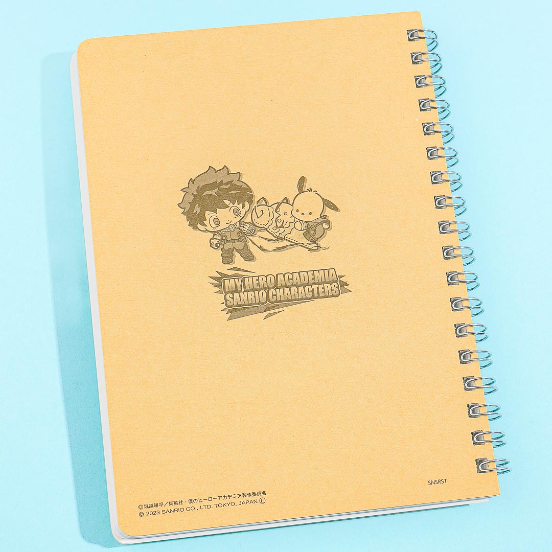 My Hero Academia x Sanrio Characters B6 Spiral Notebook