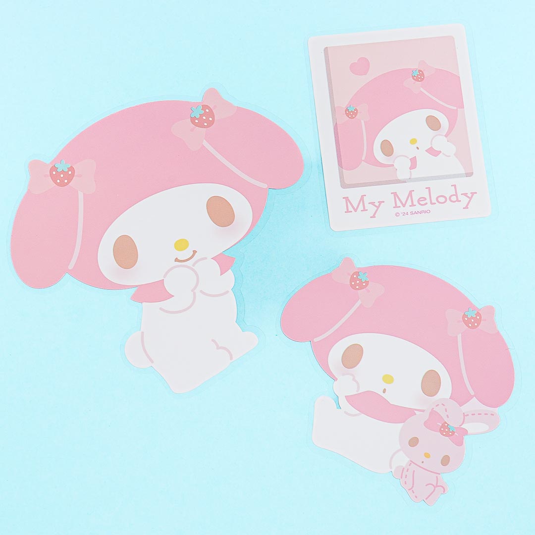 My Melody Pose Die-Cut Deco Sticker Set