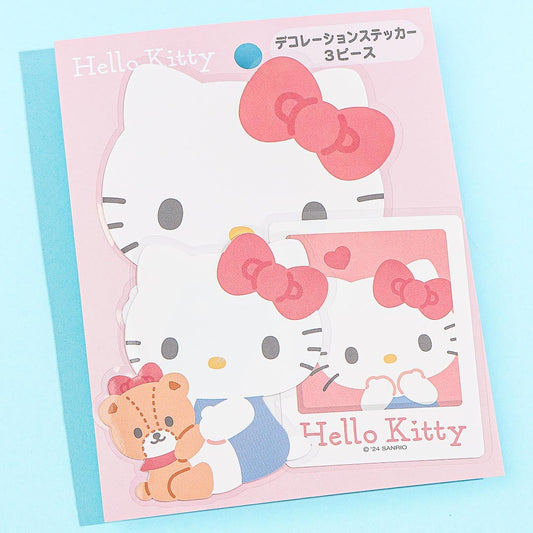 Hello Kitty Pose Die-Cut Deco Sticker Set