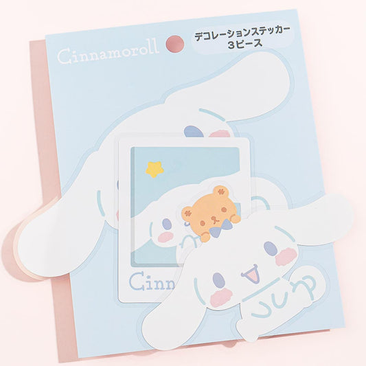 Cinnamoroll Pose Die-Cut Deco Sticker Set