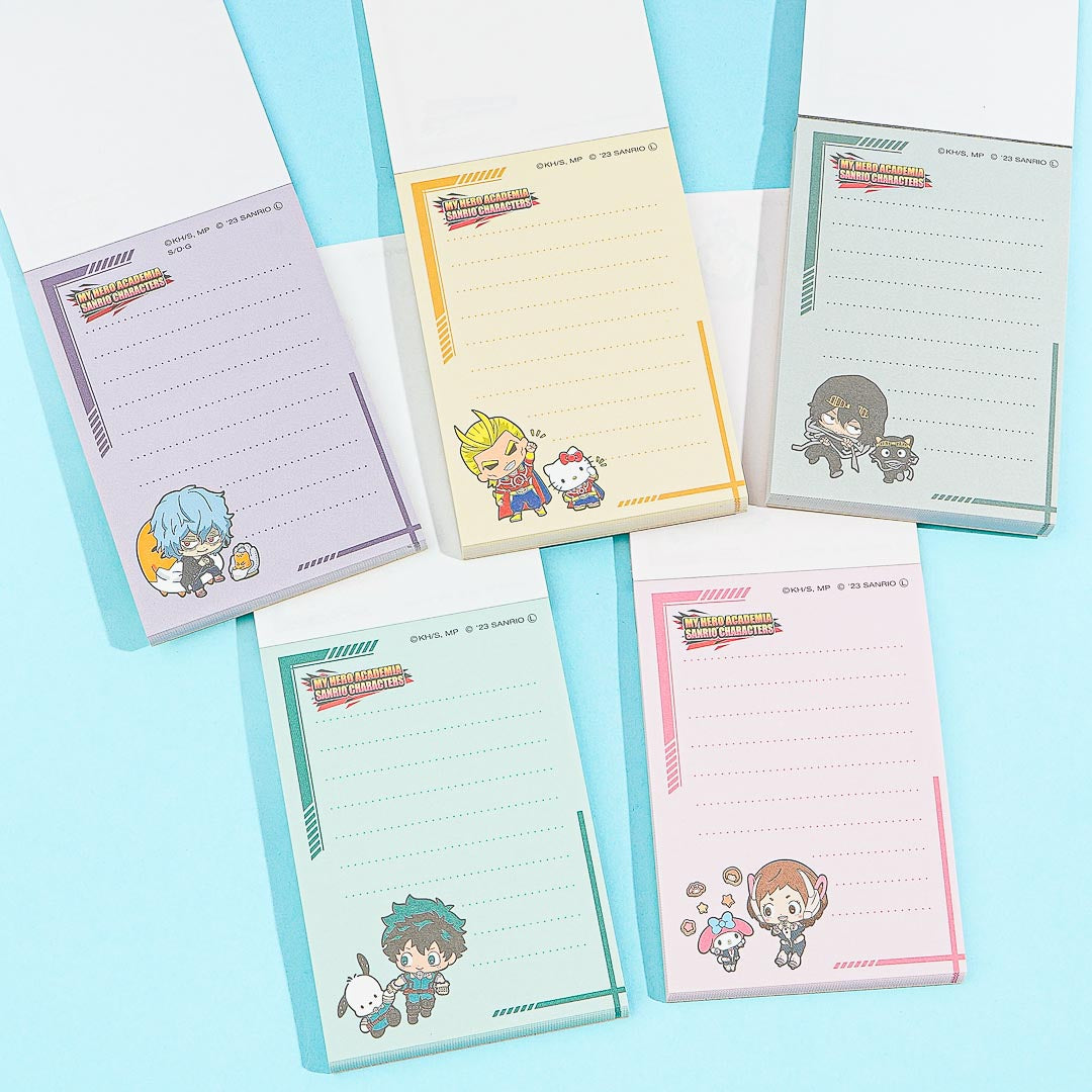 My Hero Academia x Sanrio Characters Mini Memo Set - 5 pcs